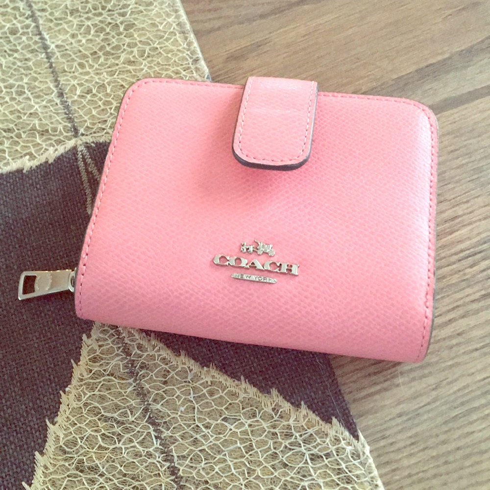 Coach wallet with coin purse.